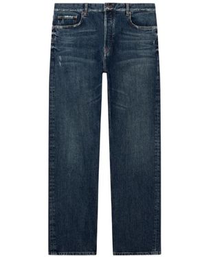 Emporio Armani Straight-Leg Jeans - Blue