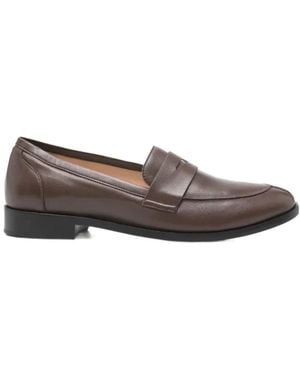 P.A.R.O.S.H. Leather Loafers - Brown
