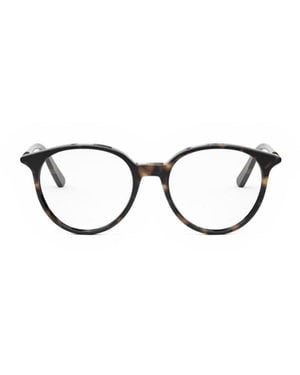 Dior Full-Rim Non-Prescription Glasses - White