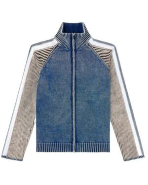 DIESEL K-Heronimo Raglan-Sleeve Cardigan - Blue