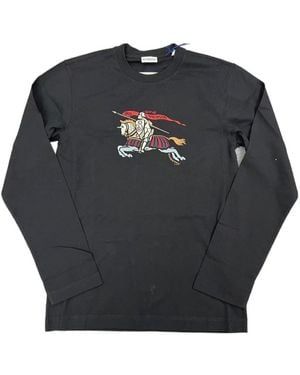 Burberry Long-Sleeved T-Shirt - Grey