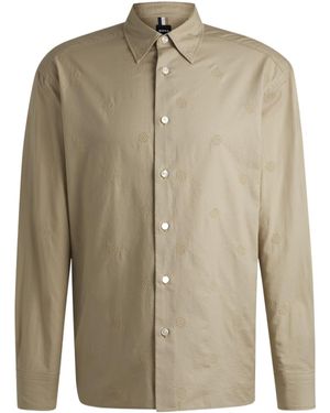 BOSS Cotton Shirt - Green