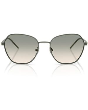 Emporio Armani Full Frame Sunglasses - Metallic