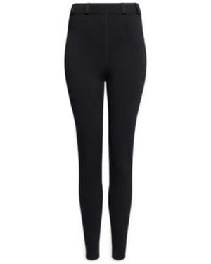 Alaïa Knit Leggings - Black