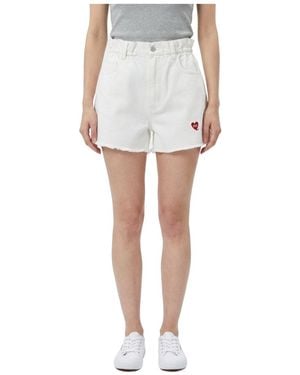 Marissa Chiara Belt Loop Shorts - White