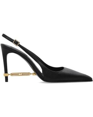 DSquared² Slingback Heeled Court Shoes - Black