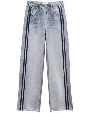 Rag & Bone Side-Stripe Pants - Blue