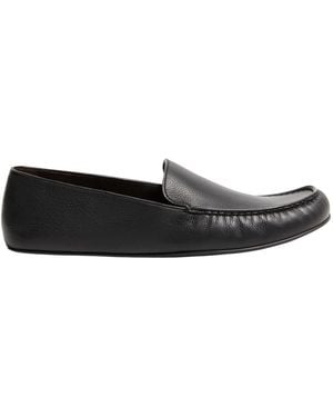 The Row Leo Loafers - Black