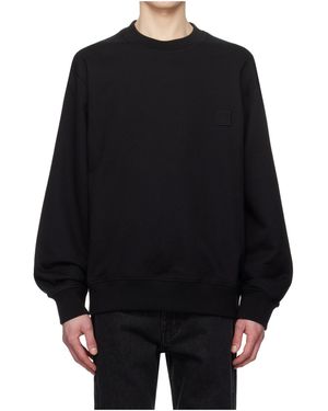 WOOYOUNGMI Crew Neck Sweatshirt - Black