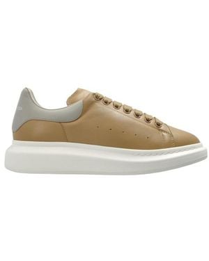 McQueen Oversized Low-Top Trainers - Brown