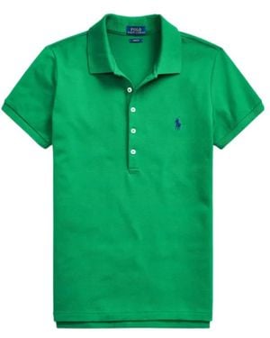Polo Ralph Lauren Slim Fit Stretch Polo Shirt - Green