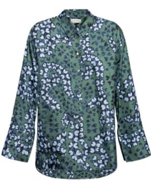 Lanvin Graphic Printed Shirt - Blue