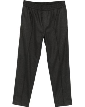 A.P.C. Wool Straight-Leg Pants - Black