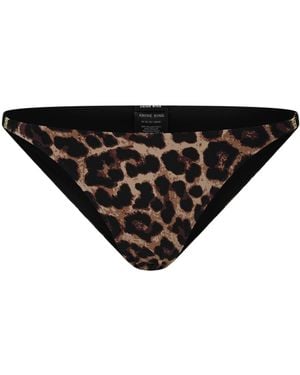 Anine Bing Patterned Swimming Trunks - Black