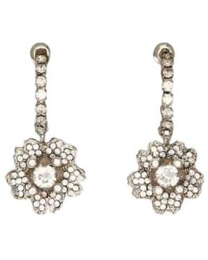 Roger Vivier Efflorescence Earrings - Metallic