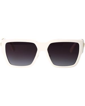 Versace Logo Sunglasses - White