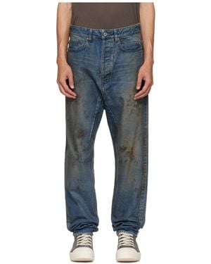 Rick Owens Belt Loop Jeans - Blue