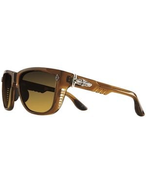 Chrome Hearts Disco Stick Sunglasses - Brown