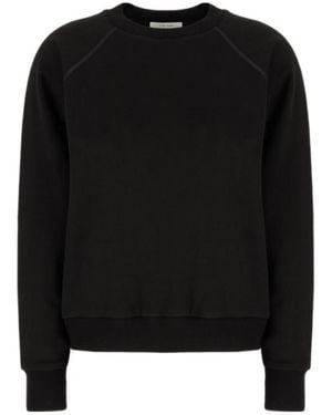 The Row Eulalia Crew-Neck Sweatshirt - Black