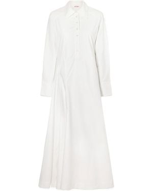 Rosie Assoulin Waistcinched Dress - White