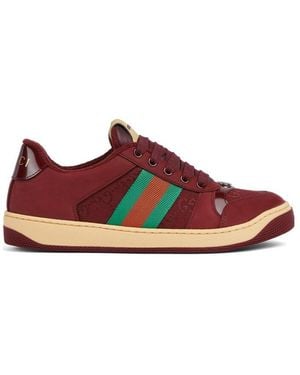 Gucci 'Screener' Sneakers - Red