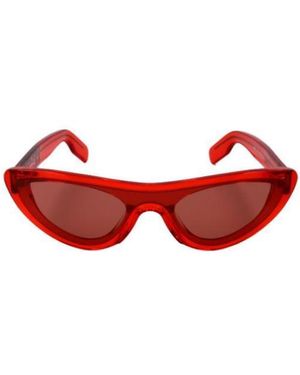 KENZO Logo Sunglasses - Red