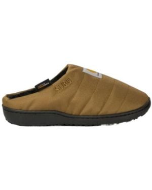 サンダル Carhartt Khaki CorduraAR Carhartt X Subu slippers Carhartt Khaki Corduraâ Carhartt X Subu Slippers in Brown | Lyst