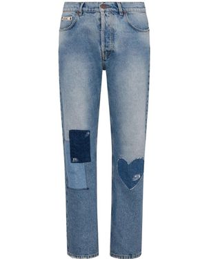 Moschino Patchwork Jeans - Blue