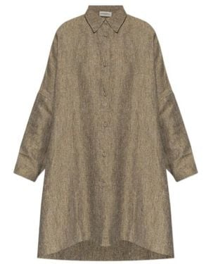 Officine Generale Officine Générale Eren Oversized Shirt - Natural