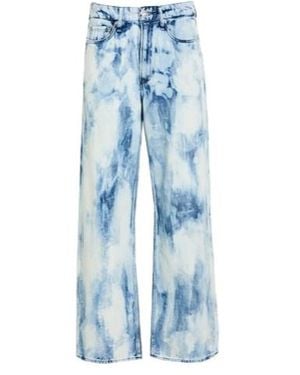 Rag & Bone Loose Jeans - Blue