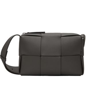 Bottega Veneta Zippered Shoulder Bag - Black