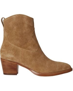 Ralph Lauren Harpher Boot Cowboy Boots - Brown