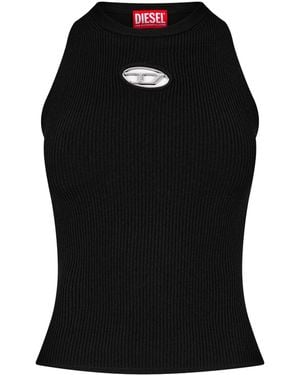 DIESEL Sleeveless Vest - Black