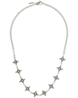 Emanuele Bicocchi Stella Ventis Crystal Necklace - White