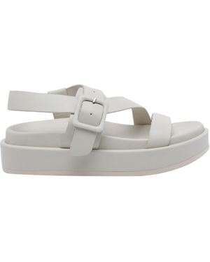 Paloma Barceló Paloma Barceló Salsa Platform Sandals - Grey