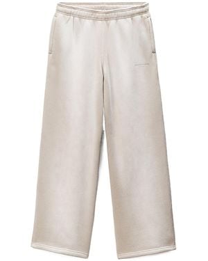 Alexander Wang Mid-Rise Wide Leg Sweatpants - White