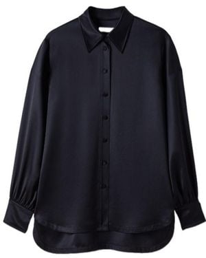 JOSEPH Tailored Button-Up Shirt - Blue