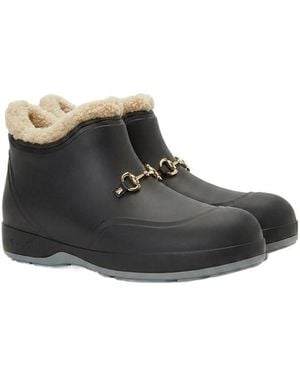 Gucci Horsebit Ankle Boots - Black