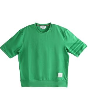 Thom Browne Jersey 4-Bar T-Shirt - Green