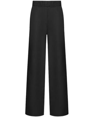 Palm Angels Straight Leg Chino Pants - Black