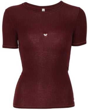 Baserange Short-Sleeved T-Shirt - Red
