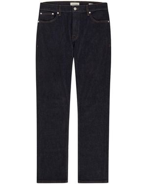 FRAME Mid-Rise Straight-Leg Jeans - Blue