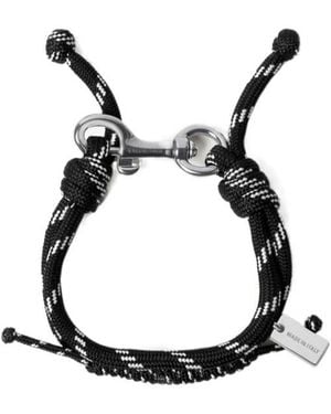Balenciaga Malibu Cord Bracelet - Black