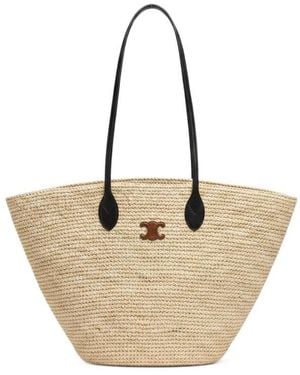 Celine Double-Handled Handbag - Metallic