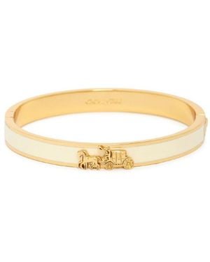 COACH Horse And Carriage Pattern Bracelet - Metallic
