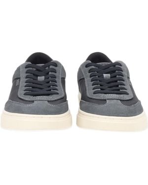BOSS Lace-Up Low-Top Casual Shoes - Blue