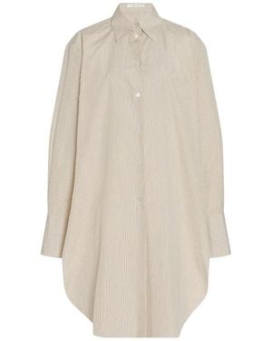 The Row Astrea Long Shirt - White