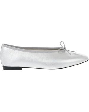 Repetto X Marine Serre Embossed Moon Ballerinas - White