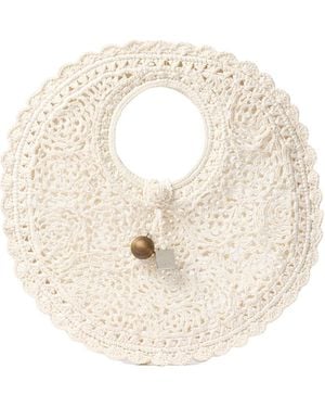 Jacquemus The Spiaggia Small Round Bag - Natural