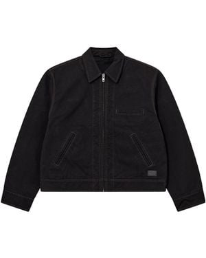 Stussy Long-Sleeved Casual Jacket - Black